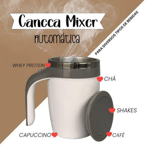 caneca mixer termica, caneca termica com misturador, caneca termica com mixer