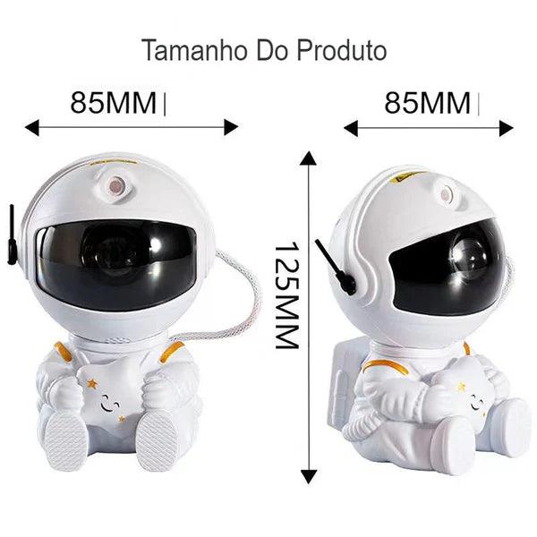 Astronauta Projetor Galaxy LED - Zafe - Zafe