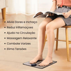 tapete massageador elétrico, tapete massageador, tapete massageador para pés, tapete massageador elétrico para os pés, tapete elétrico pes